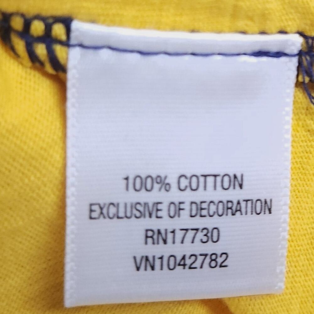 NEW Cherokee Long Sleeve Graphic Tee Girls Large 10-12 Yellow, Polkadot, Cherry - Picture 4 of 4